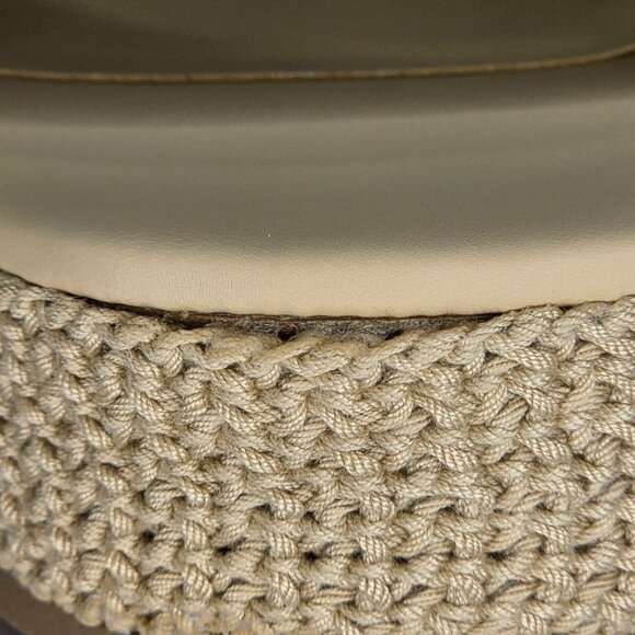 NWOT Madden Girl Women's Julian-C Platform Raffia Wedge Sandals - Picture 7 of 9